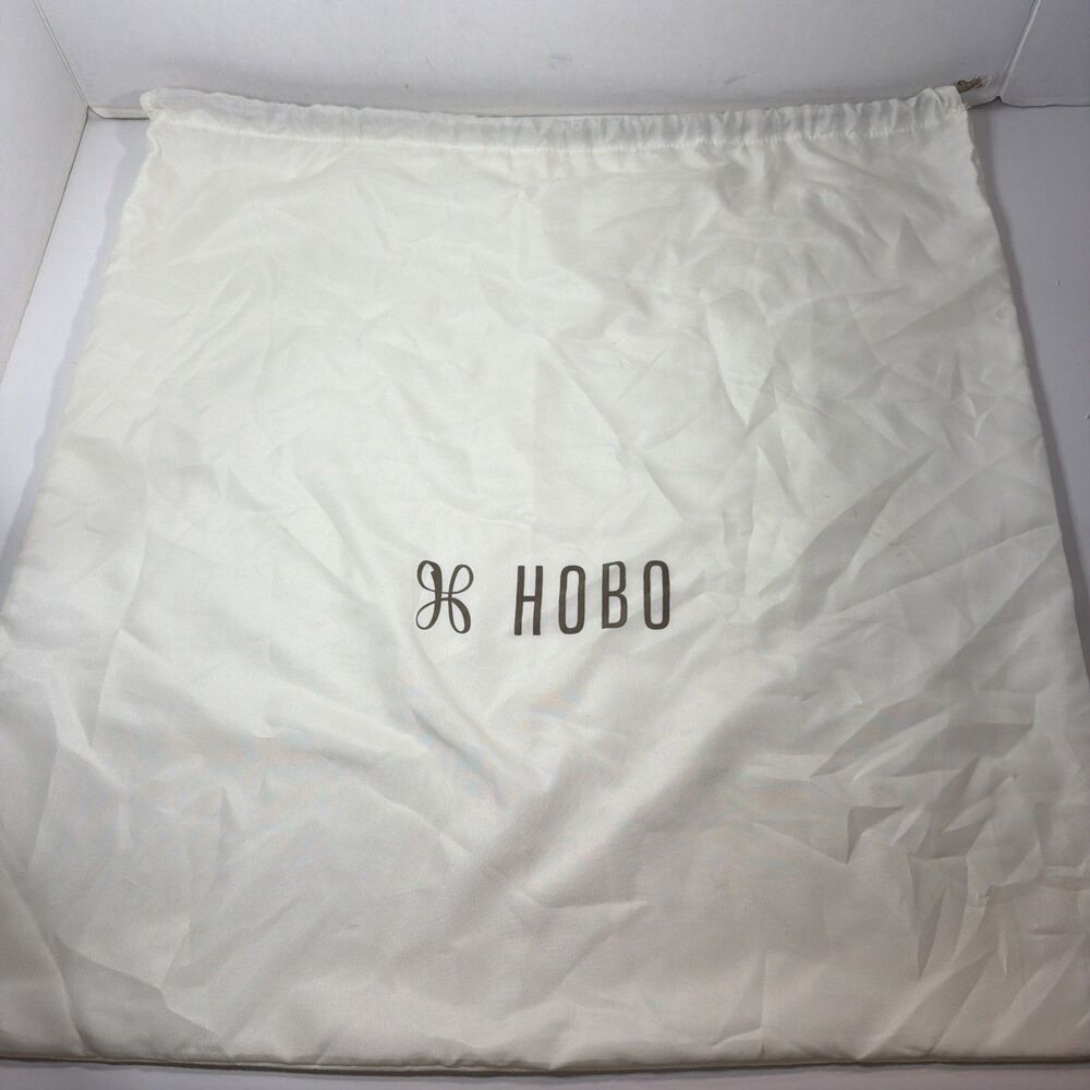 HOBO International Ivory Drawstring Dust Cover Bag Handbag Storage XL 22 X 22”
